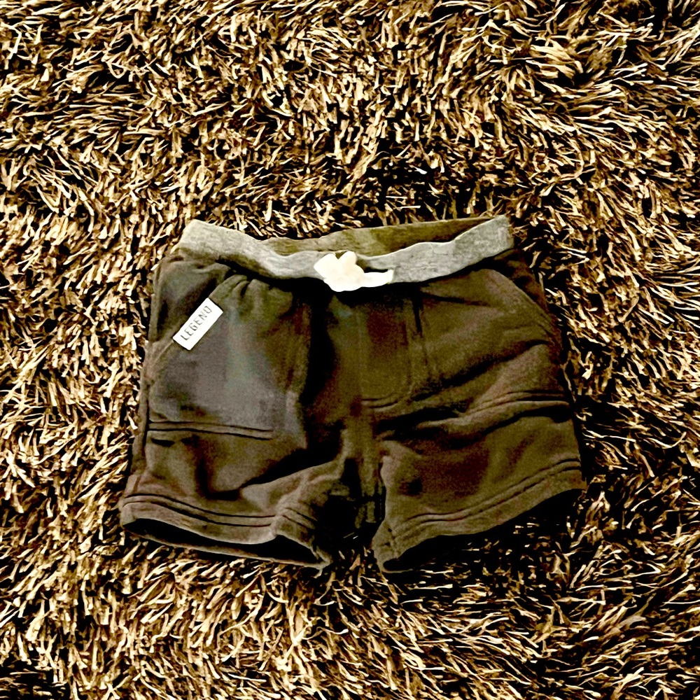 12 month dark grey baby shorts